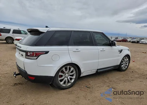 2016 Land Rover Range Rover Sport Hse z USA, uszkodzony, nr VIN SALWR2VF8GA550682